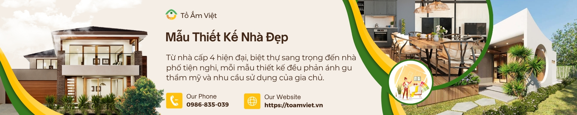 Tổ Ấm Việt các mẫu thiết kế nhà đẹp